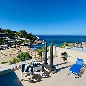 Apartment Mirador Blue - Penthouse With Roof Terrace, Cala de Sant Vicenc